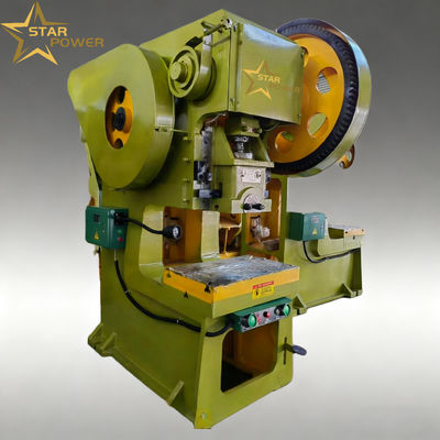 250-Tonnen-Punchmaschine J23-Serie Mechanische Stanzpresse mit 400KN Nenndruck für die Bohrung von Metalllöchern