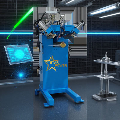 CNC 2-Achsen Eckrundschweißmaschine für Edelstahl-Spülbecken mit R5-R15mm einstellbar und 80-100 Spülbecken pro Schicht