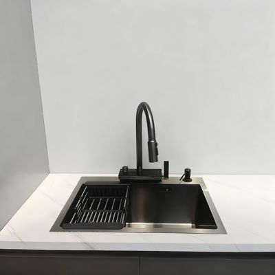 Guter Preis Luxus 316 Edelstahl Küchenspüler mit 250-300mm Schüssel Tiefe und 1,8-2,0mm Verdickung Panel Online