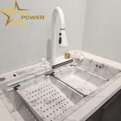 Handgefertigte langlebige Edelstahl-Doppelschale mit 304/316-Material für Lebensmittel