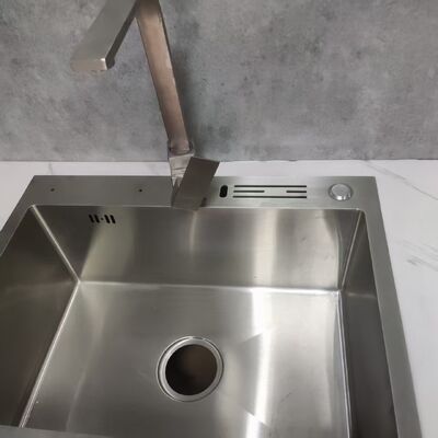 Guter Preis Hitzebeständiges Spülbecken aus Edelstahl 316L mit tiefer Beckenform, 250-300 mm Beckentiefe und 1,2-1,5 mm Plattenstärke Online
