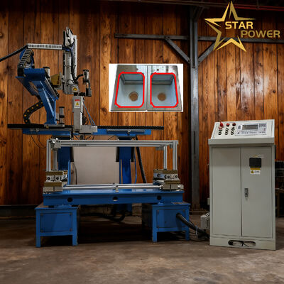 Hocheffiziente CNC-Automatische Flach-Vierseiten-Schweißmaschine mit 4-Achsen-Synchronanbindung und Präzisionsschmelzsteuerung für 0,8-4,0 mm Platten