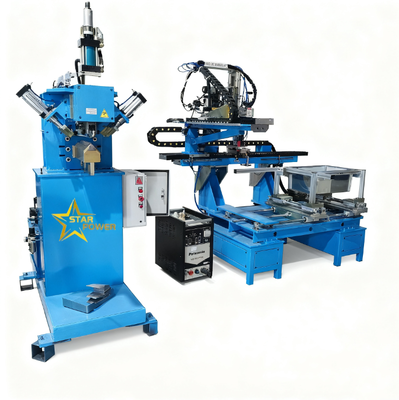 Automatische hydraulische Nähpresse 380V Hochdruck-Präzisionsgerät für 304 Edelstahl Küchenspülmaschine