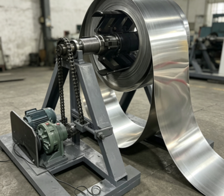 10000kg Schwergewicht automatisches Spulen-Uncoiler-Handler-System