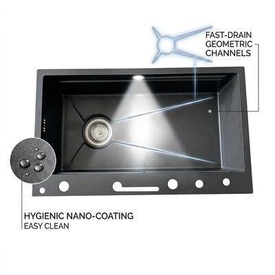 Guter Preis Drop-In 32x19 Double Bowl Kitchen Sink SUS304 18 Gauge with Faucet Holes Online
