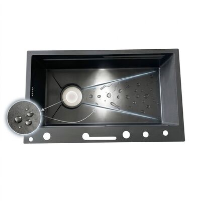Guter Preis 34 Inch Undermount Double Bowl Kitchen Sink 50 50 SUS304 16 Gauge Zero Radius Online