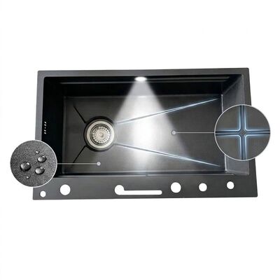 Qualität 40 Inch Commercial Double Bowl Drop-In Kitchen Sink 16 Gauge with Drainboard Fabrik