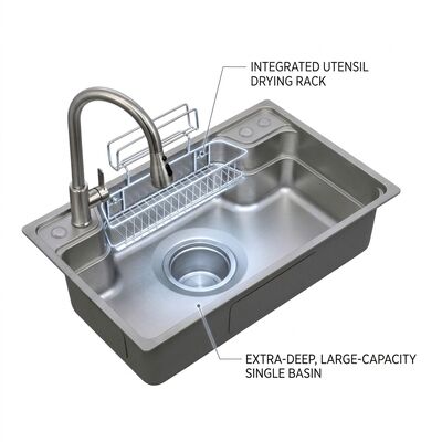 Guter Preis 35 Inch Apron Front Farmhouse Double Bowl Kitchen Sink 16 Gauge Handmade SUS304 Online
