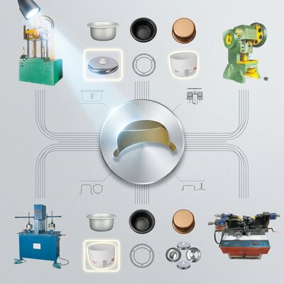 Qualität Automatic Kettle Body Deep Drawing Cookware Production Line 160 Ton Servo Driven Hydraulic Press Fabrik